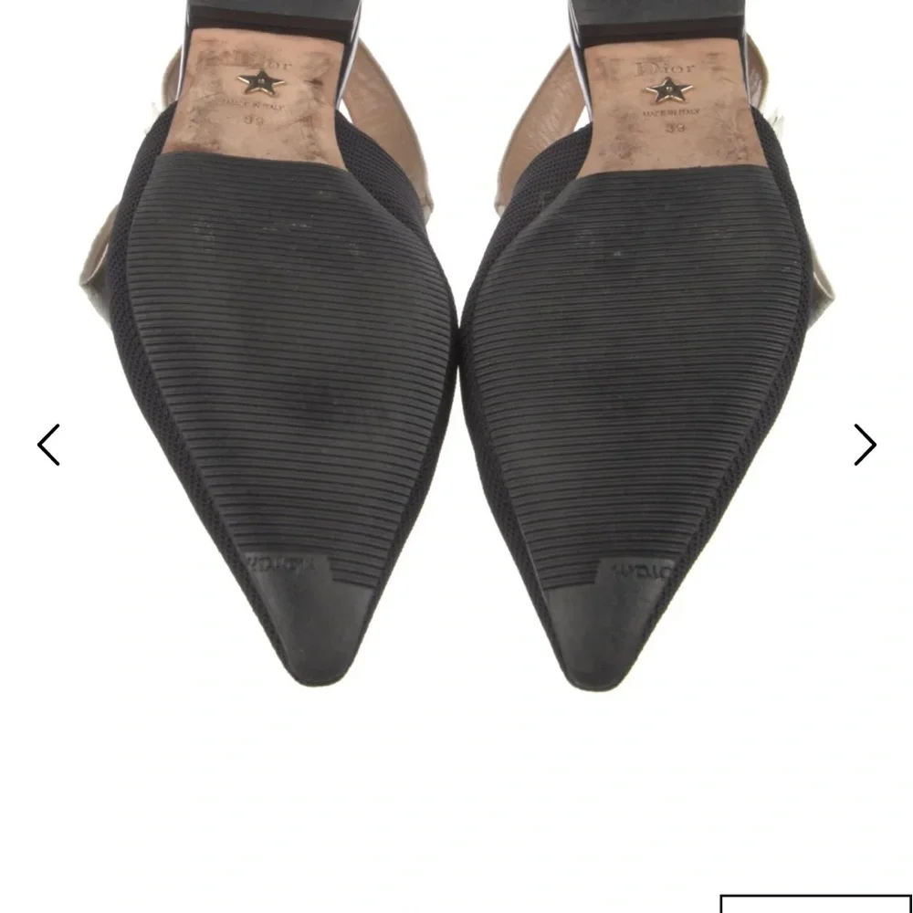 Christian Dior J’adore Printed Slingback Flats - Picture 5 of 5